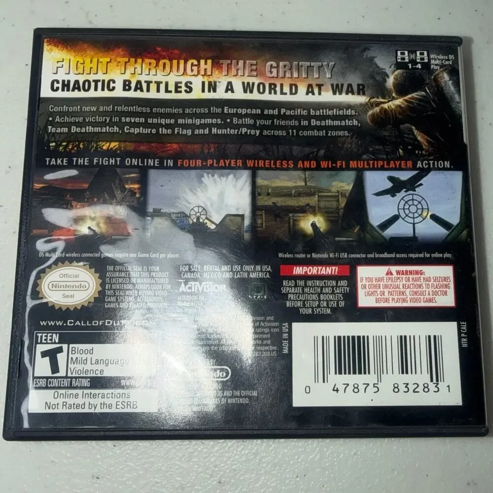 Call of Duty: World at War (Nintendo DS, 2008)